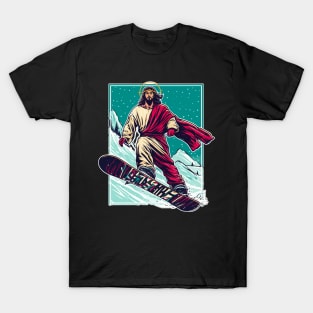 Jesus christ snowboarder T-Shirt